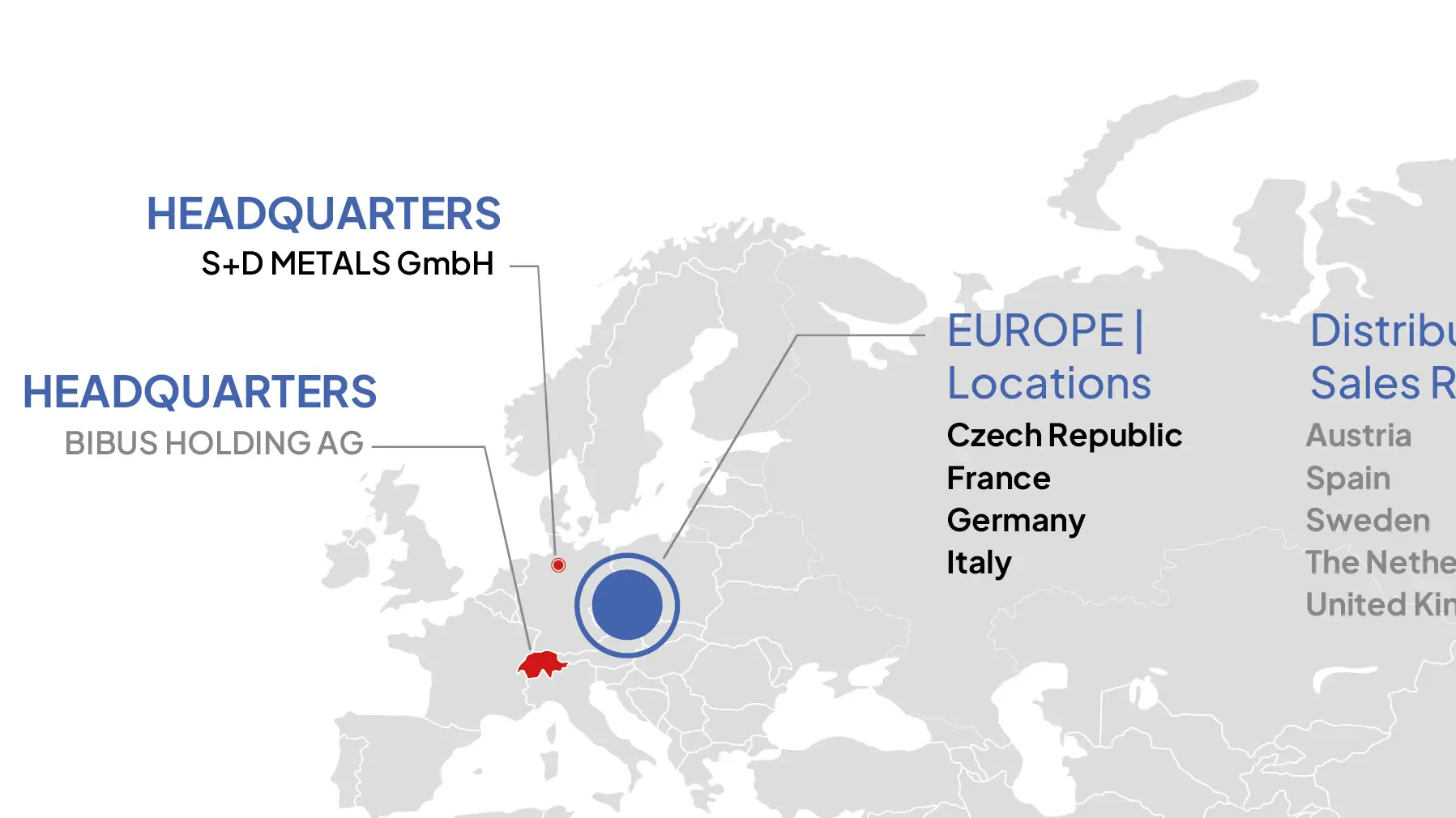 Locations S+D Metals