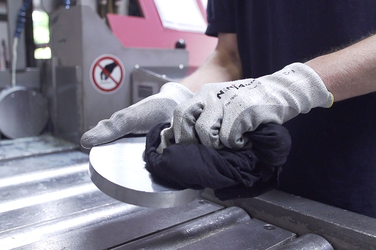 sdmetals_Titanscheibe_Trocknung